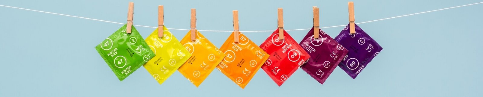 7 Мистер Сизе кондома на конопцу за веш